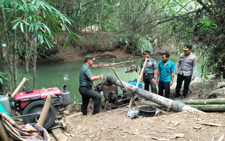 Antisipasi dengan pompa air ketahanan pangan
