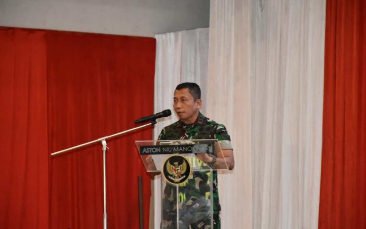 Pangdam XVIII Kasuari Mayjen TNI Haryanto 