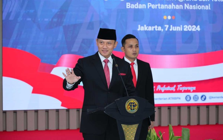 Menteri ATR/BPN Agus Harimurti Yudhoyono 