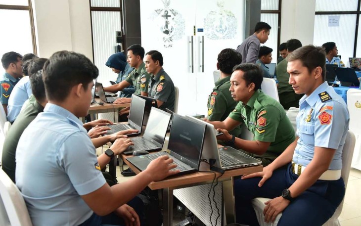 Cyber Drill Siswa Intelijen Siber Satinduk Bais TNI