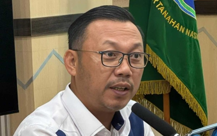 Kepala BPN Kota Depok Indra Gunawan 