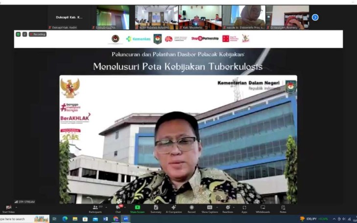 Dirjen Bangda Kemendagri Restuardy Daud 