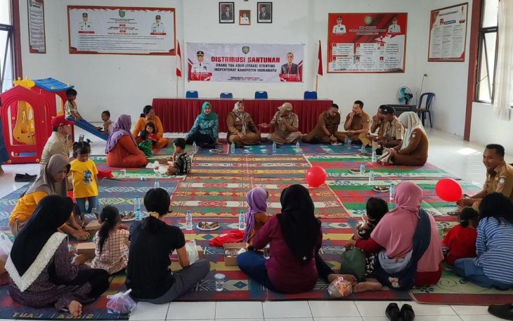 Pemerintah Kecamatan Pasekan Upayakan Penurunan Stunting 