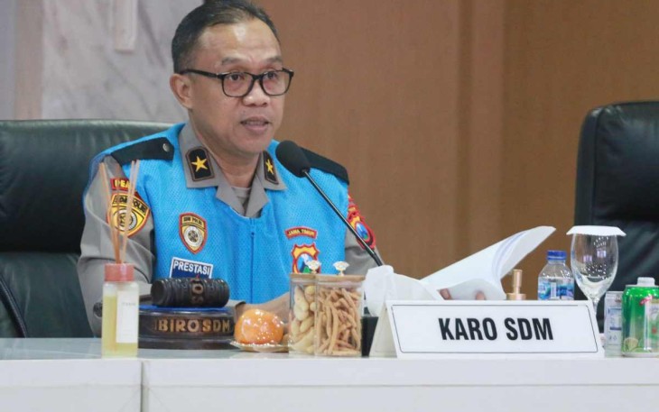 Karo SDM Polda Jatim Brigjen Pol Harry Kurniawan 