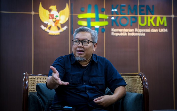 Plt Deputi Bidang UKM KemenkopUKM Temmy Setya Permana