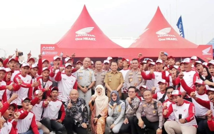 Pj Gubernur Sumatera Utara Sambut PON XXI Dengan Gerakan Tertib Lalu Lintas  