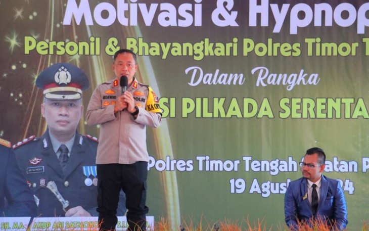 Kapolres Timor Tengah Selatan AKBP Ari Satmoko 