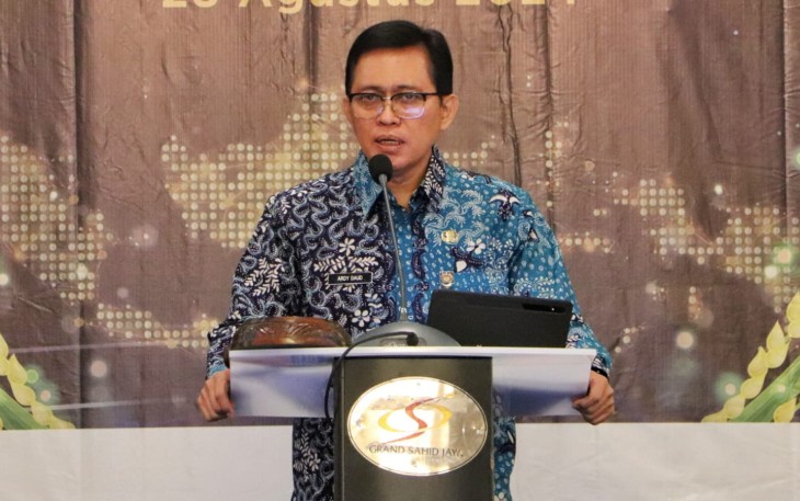 Dirjen Bangda Kemendagri Restuardy Daud 