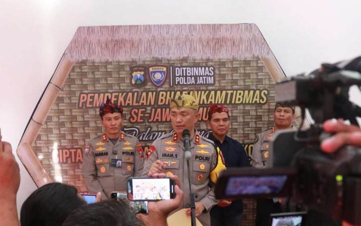 Kapolda Jatim Irjen Pol Imam Sugianto 