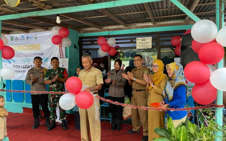 Launching program Posyandu ILP di wilayah desa binaan 