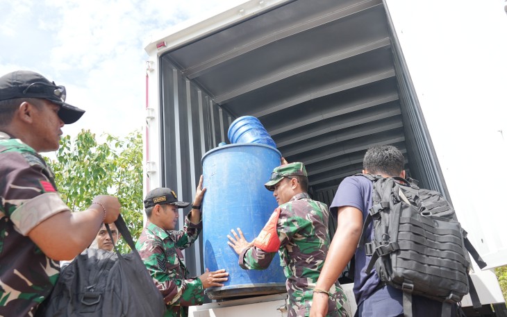 210 Warga Terdampak PSN Rempang Eco City Bergeser ke Hunian Sementara 