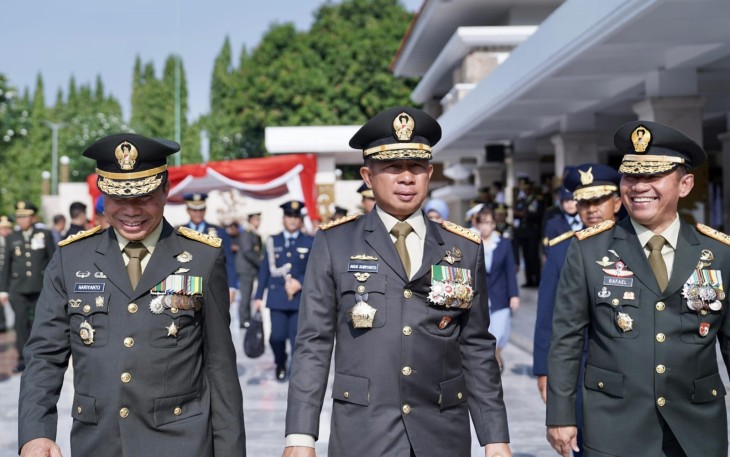 Panglima TNI Pimpin Ziarah Nasional Peringatan HUT TNI Ke-79 di TMPNU Kalibata 