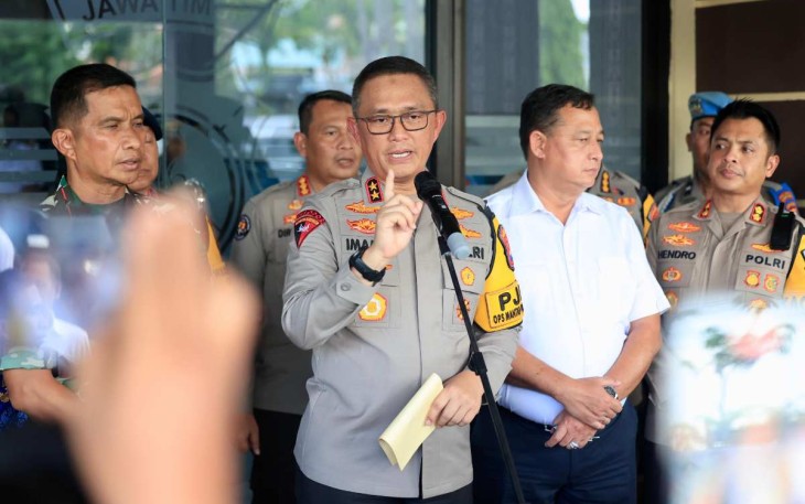 Kapolda Jatim Irjen Pol Imam Sugianto 