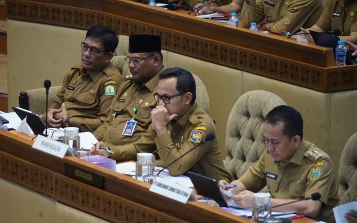 Pj Gubernur Aceh Safrizal bersama Wamendagri Bima Arya