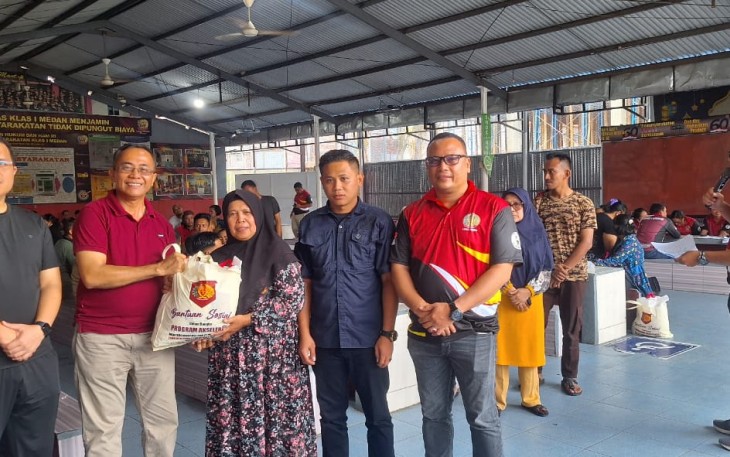 Lapas Kelas I Medan Gelar Baksos.