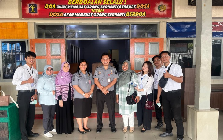 Lapas Kelas I Medan Terima Kunjungan dari Universitas UNPRI.