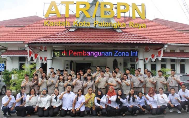 Personel BPN Palangkaraya 