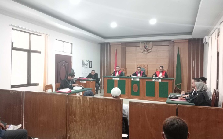 Sidang Kasus Dugaan Penggelapan Mobil di PN Blitar, Rabu 28 Agustus 2924.