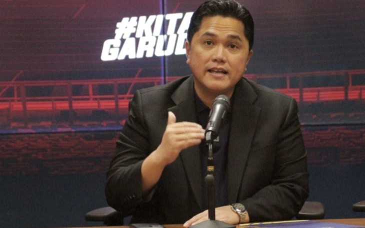 Ketua Umum PSSI Erick Thohir 