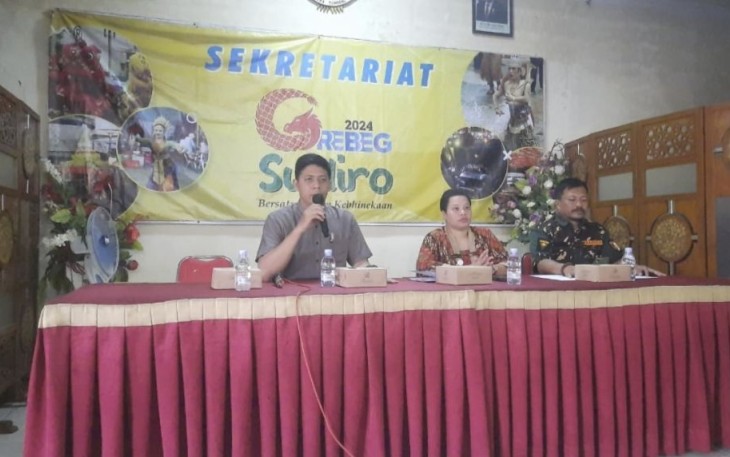 Asthywiana Swastiyani Leo saat memberikan keterangan pers 