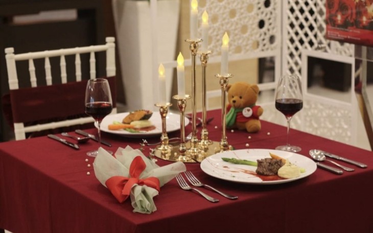 Valentine Dinner The Brightness of Love 