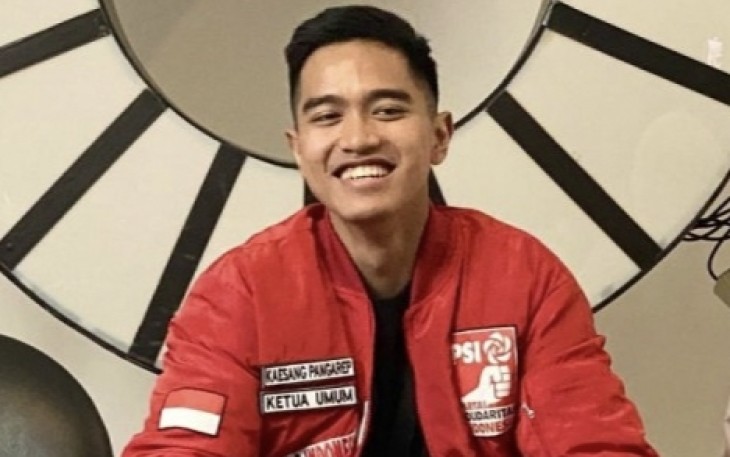 Ketua Umum Partai Solidaritas Indonesia Kaesang Pangarep 