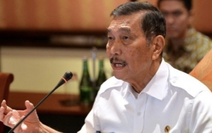 Menko Marves Luhut Binsar Panjaitan 