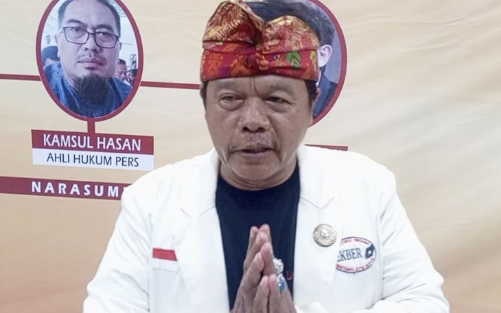 Ketua DPD SWI Kota Depok Dindin Syarifudin 