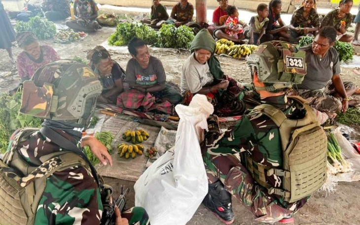 Borong jualan mama Papua dari kampung Gigobak