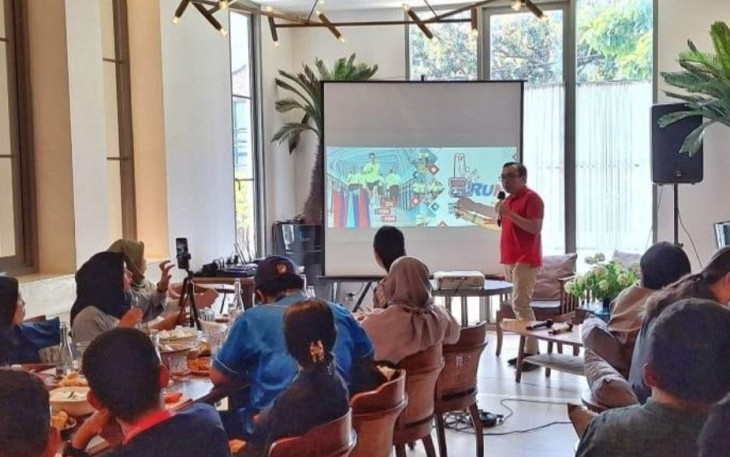 VP Corporate Communication Telkom Andri Herawan Sasoko