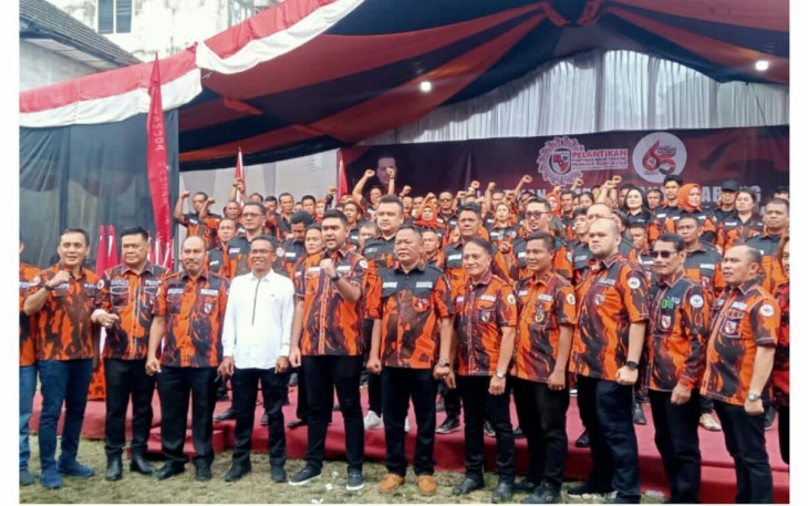 Ketua PAC Pemuda Pancasila (PP) Medan Area Resmi Dilantik.