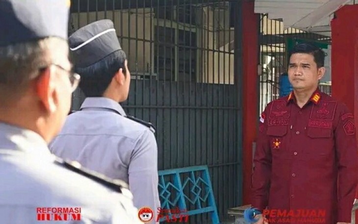 Karutan Pangkalan Brandan Pimpin Apel Pagi