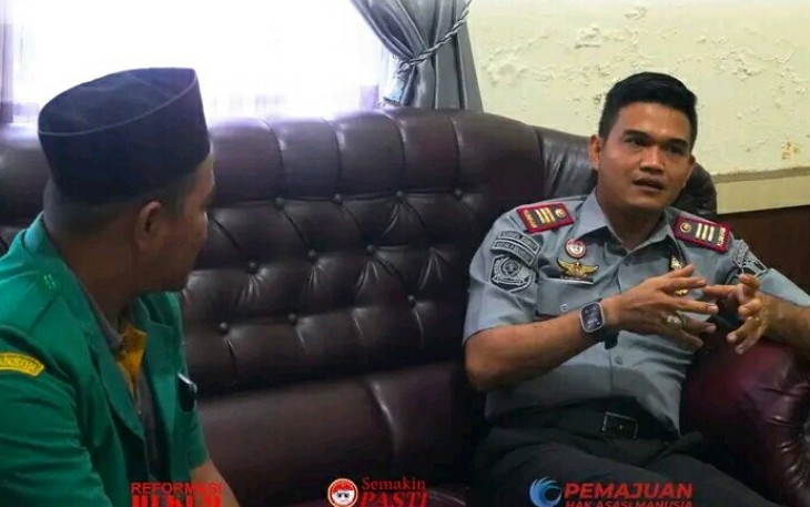 Karutan Pangkalan Brandan Terima Kunjungan Silaturahmi GP Ansor Langkat