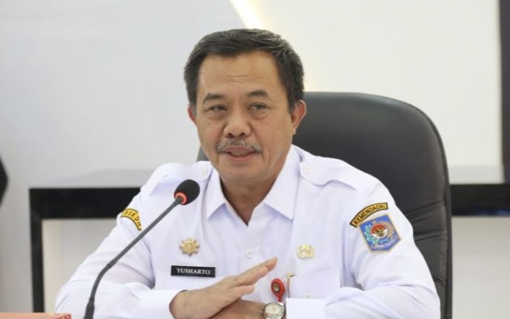 Evaluator Kemendagri Yusharto Huntoyungo