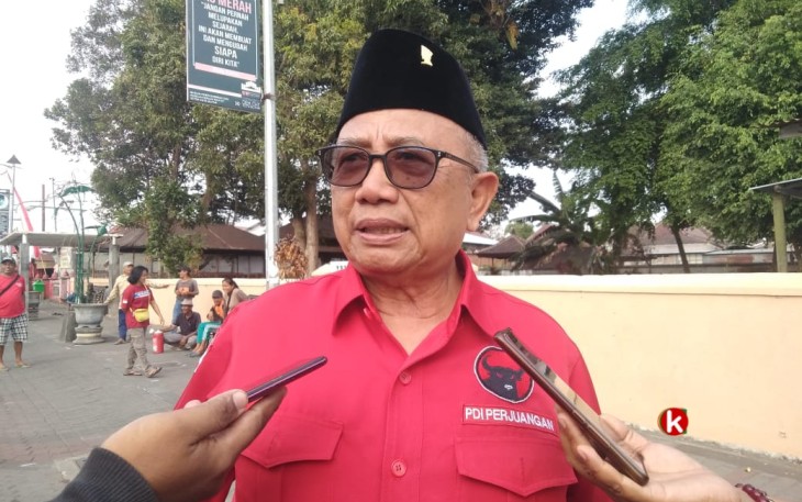 Ketua DPC PDIP Kabupaten Blitar Rijanto (Foto : Faisal NR / Klikwarta.com)