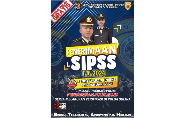Pembukaan Penerimaan Siswa Sekolah Inspektur Polisi Sumber Sarjana (SIPSS) 2024