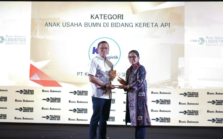 KAI Logistik Boyong Penghargaan di Ajang Bisnis Indonesia Logistics Awards