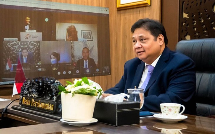 Menko Perekonomian Airlangga Hartarto 