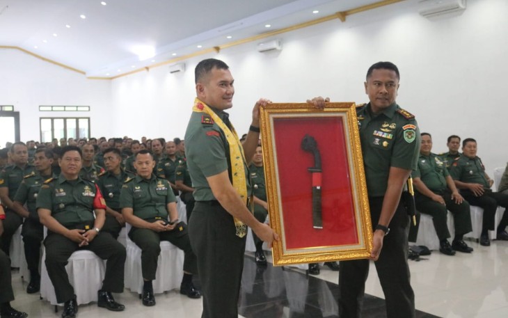 Dandim 0602/Serang sambut Langsung Kunker Danrem 064/MY