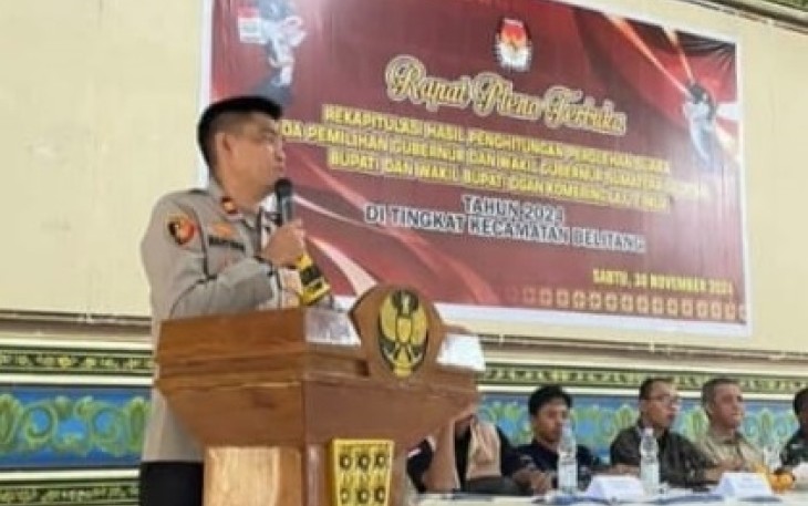 Rapat Pleno Rekapitulasi Terbuka Penghitungan Suara Pilkada Serentak Tahun 2024