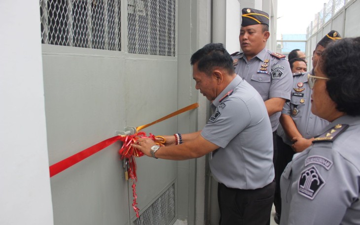 Kakanwil Kemenkumham Sumut Resmikan Gedung Blok Hunian Baru Lapas Binjai