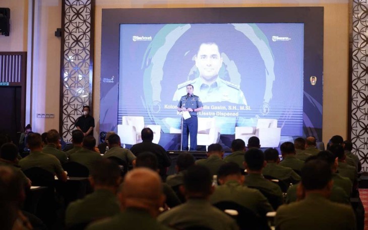 Kapenrem 081/DSJ Ikuti Pelatihan Public Speaking dari Dispenad dan Tribun Academy