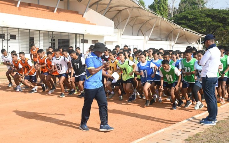 Sub Panda Lanal Banyuwangi Laksanakan Tes Kesemaptaan Jasmani Caba/Cata Gel I TA. 2024