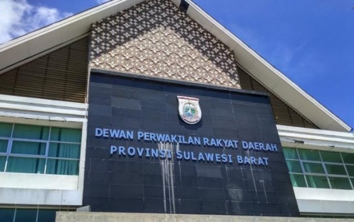 Ilustrasi gedung DPRD Provinsi Sulbar