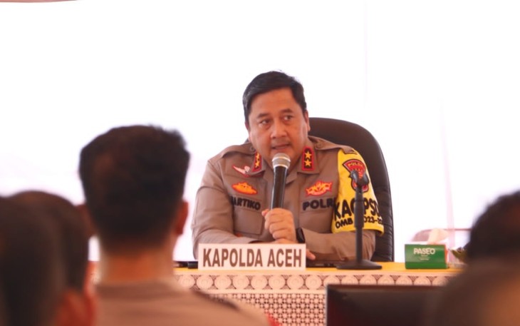 Kapolda Aceh Irjen Achmad Kartiko 
