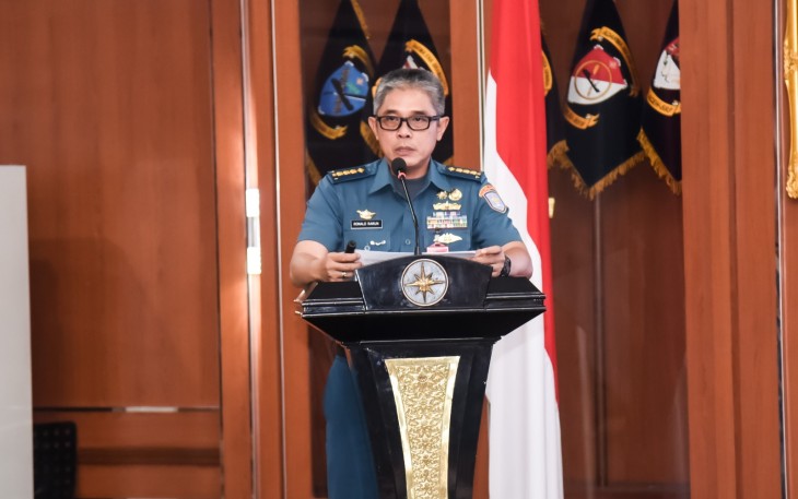  Asisten Operasi (Asops Pangkolinlamil) Kolonel Laut (P) Ronald Makana David Rarun, M.Tr. Opsla