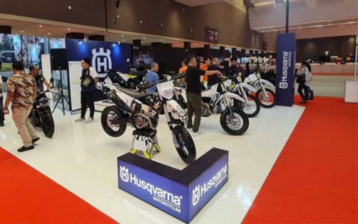 potret IIMS 2023 (instagram.com/husqvarna_id)
