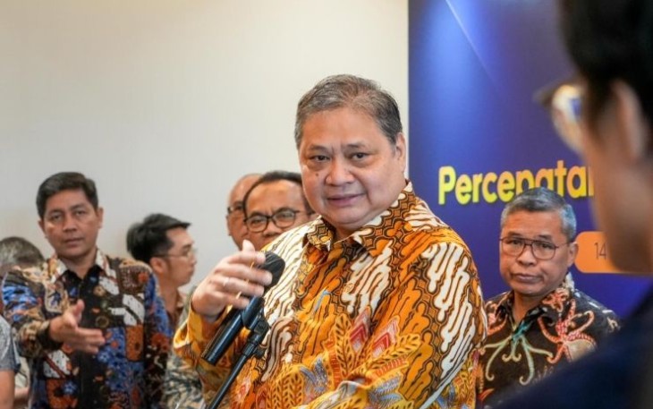 Menko Perekonomian Airlangga Hartarto 