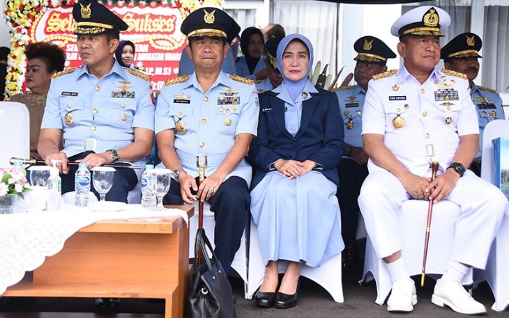 Dankoharmatau saat Hadiri Sertijab Danseskoau