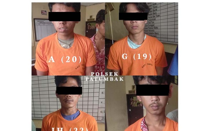 Empat Terduga Pelaku Diamankan 
